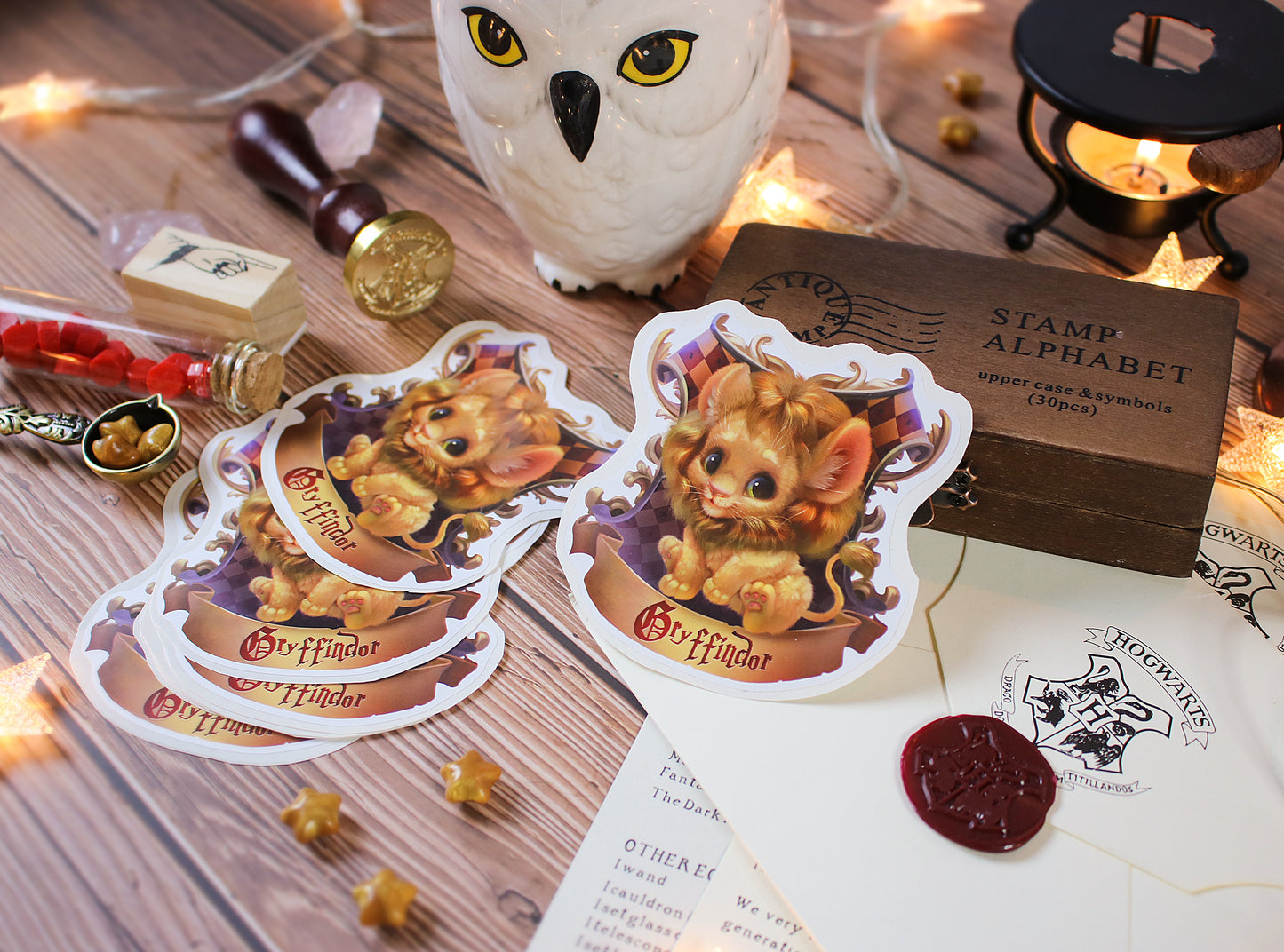 Hogwarts Gryffindor, Slytherin, Ravenclaw, Hufflepuff ✩ Vinyl Stickers