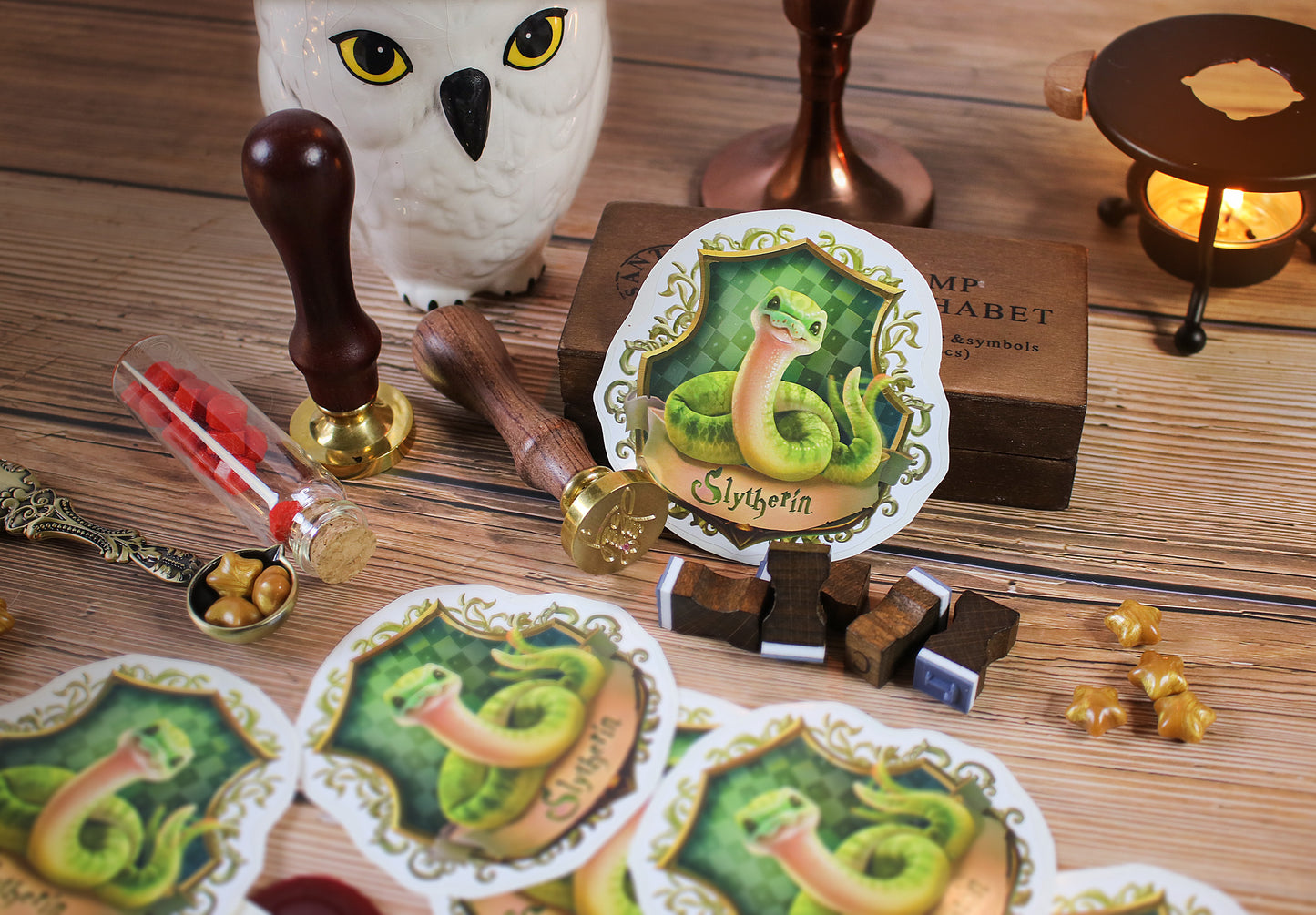Hogwarts Gryffindor, Slytherin, Ravenclaw, Hufflepuff ✩ Vinyl Stickers