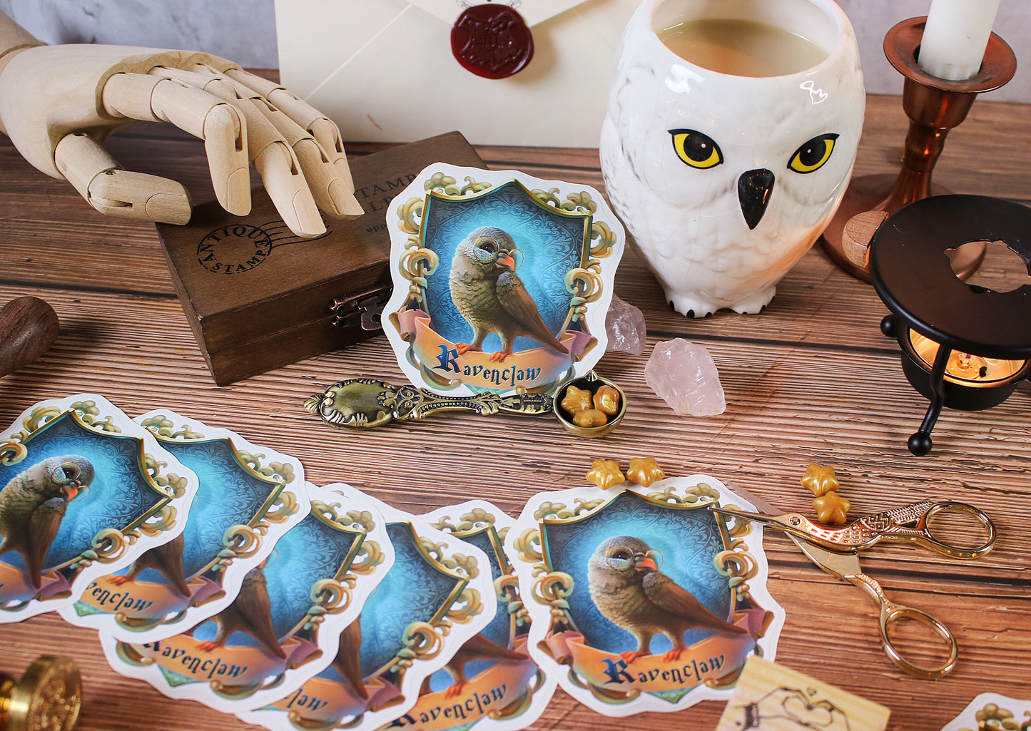 Hogwarts Gryffindor, Slytherin, Ravenclaw, Hufflepuff ✩ Vinyl Stickers