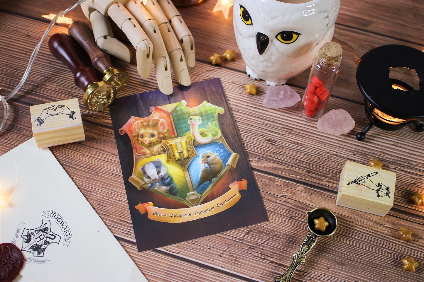 Hogwarts Gryffindor, Slytherin, Ravenclaw, Hufflepuff ✩ Vinyl Stickers