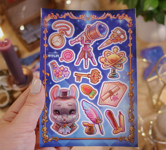 Bunny Astronomer ✩ Sticker Sheet