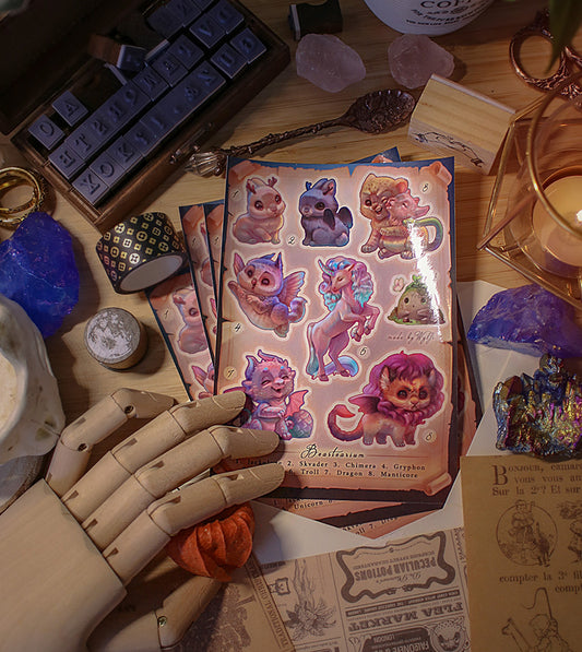 Mythological Creatures ✩ Sticker Sheet