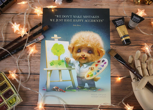 Pup Ross ✩ Art Print