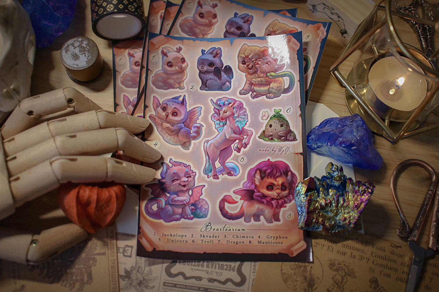 Mythological Creatures ✩ Sticker Sheet